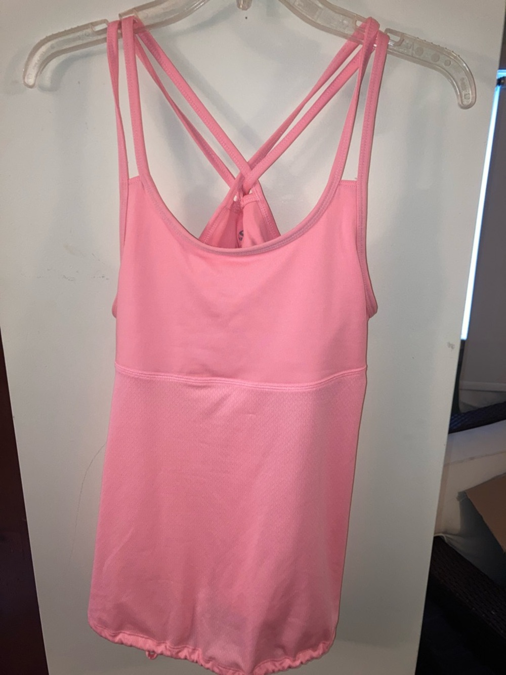 Like New…Bright Coral colored Champion Racerback Tank Top